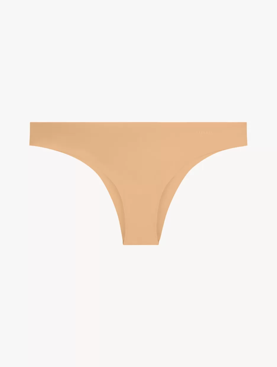 Brazilian | Shapewear-La Perla Amaretto-coloured Brazilian Briefs Nude