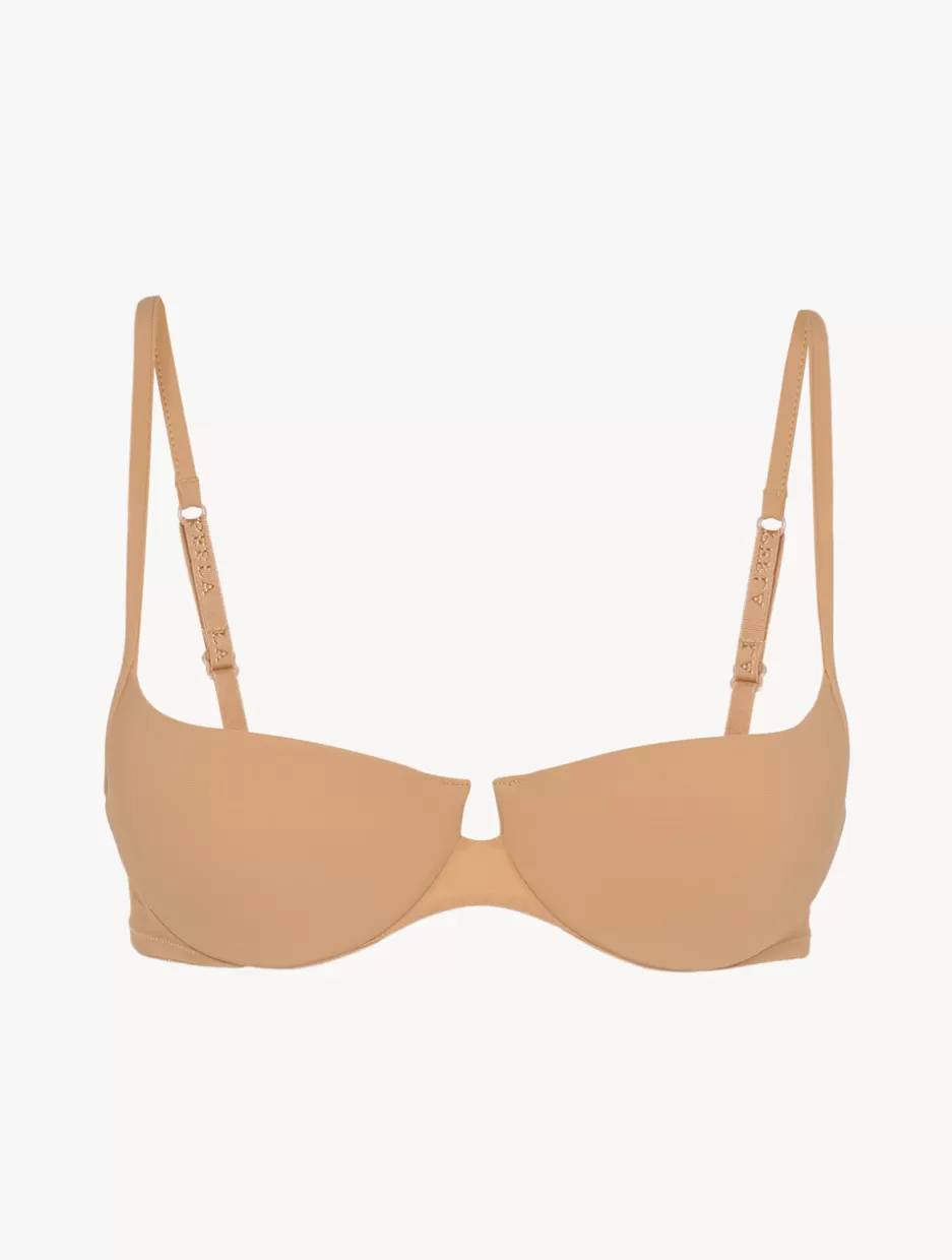 Balconette | Padded-La Perla Balconette Bra In Nude