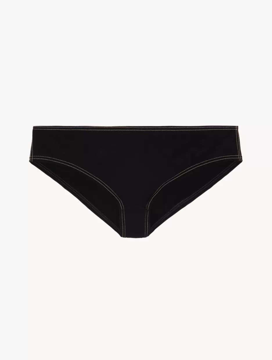 Bikinis-La Perla Bikini Brief In Black