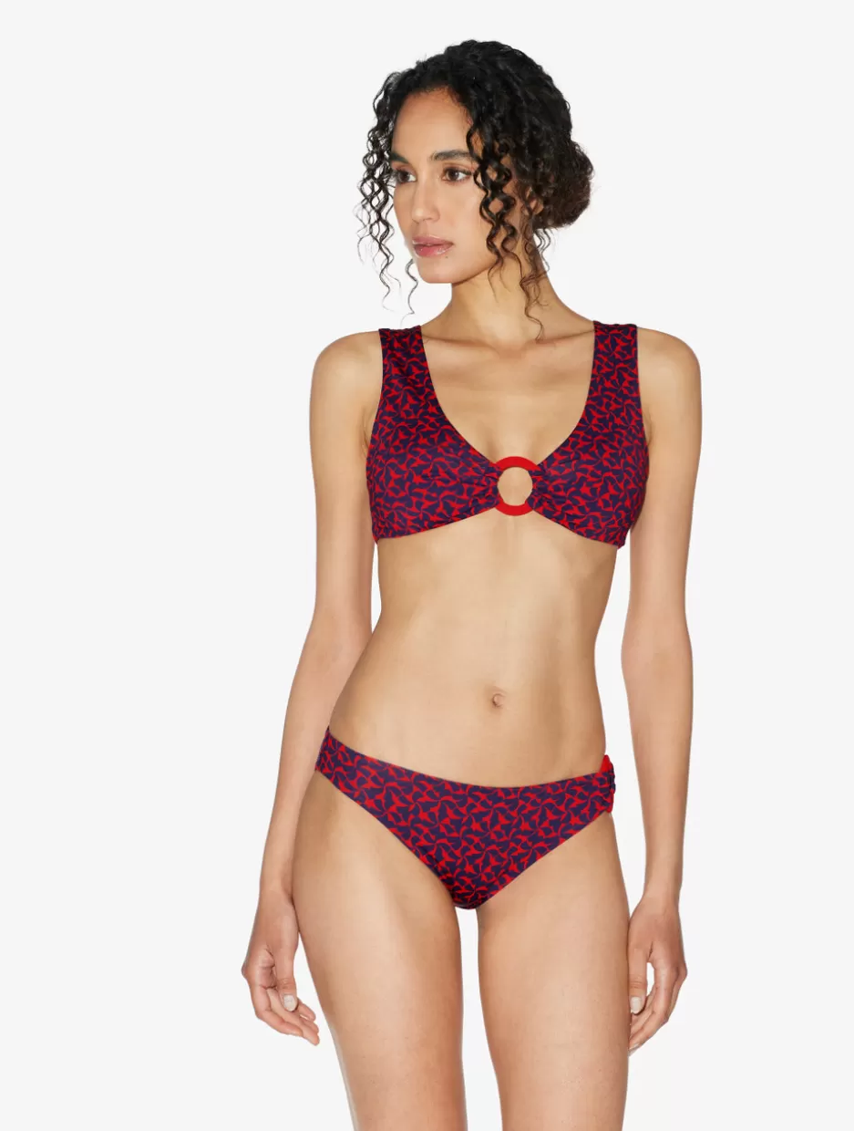 Bikinis-La Perla Bikini Briefs In Red And Blue Red&Blue