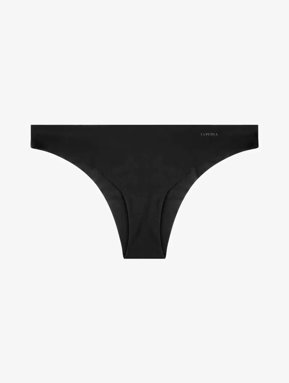 Brazilian | Shapewear-La Perla Lycra Brazilian Briefs Black