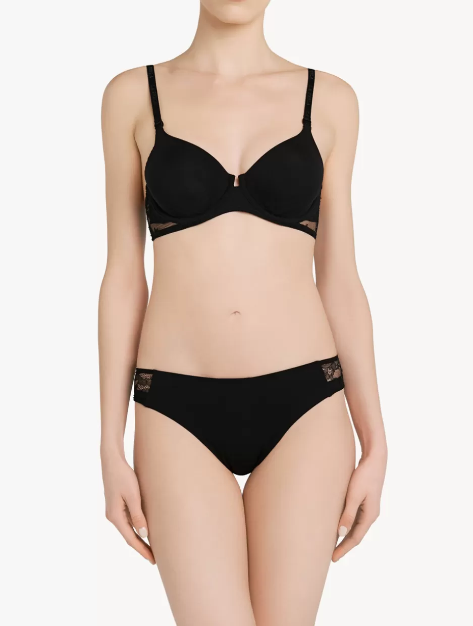 Mid-rise | Shapewear-La Perla Mid Rise Briefs Black