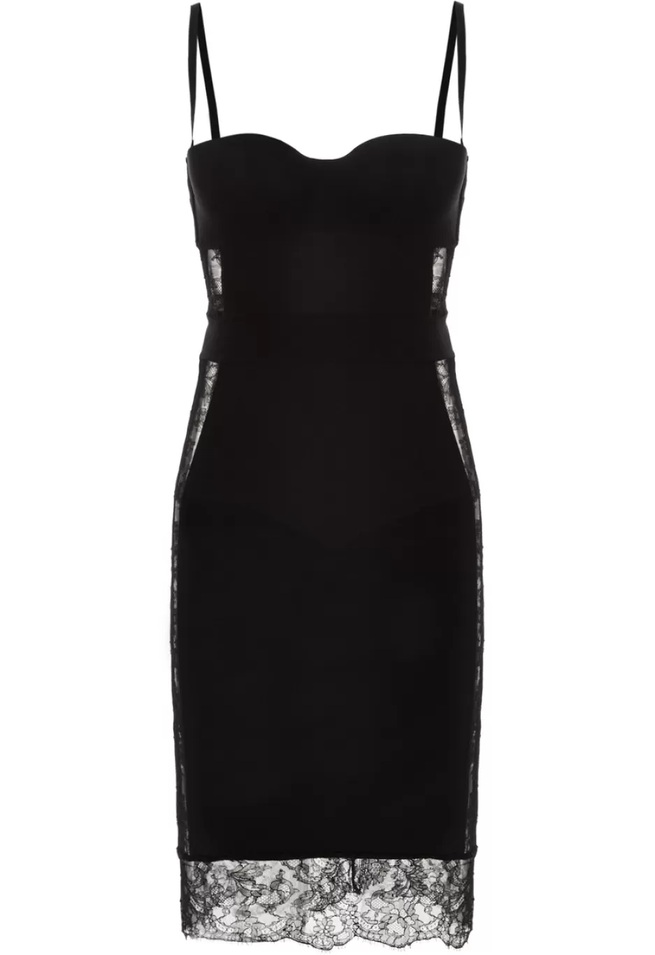 Shapewear | Slips & Dresses-La Perla Padded Underwired Dress Black