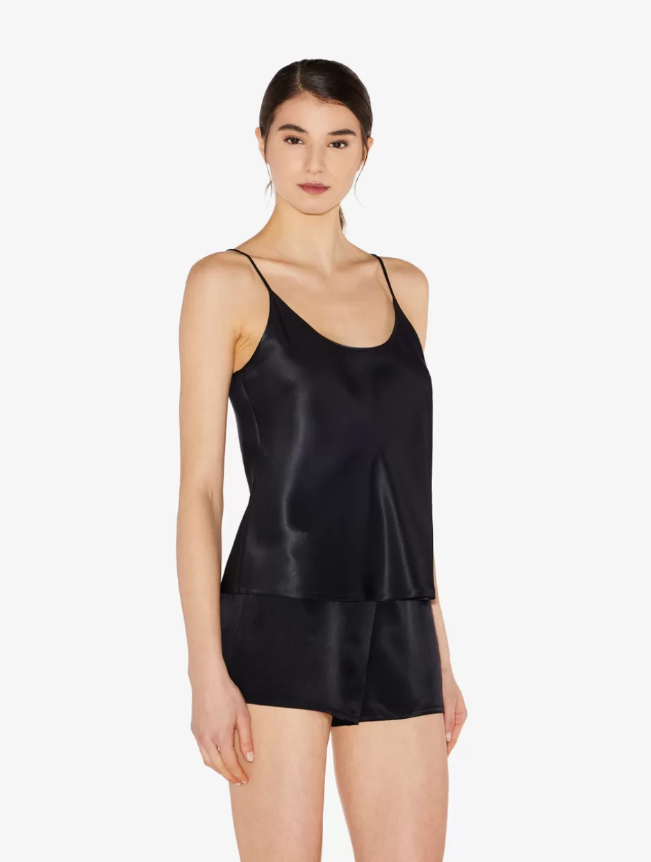 Camisoles | Pajamas-La Perla Silk Camisole Black