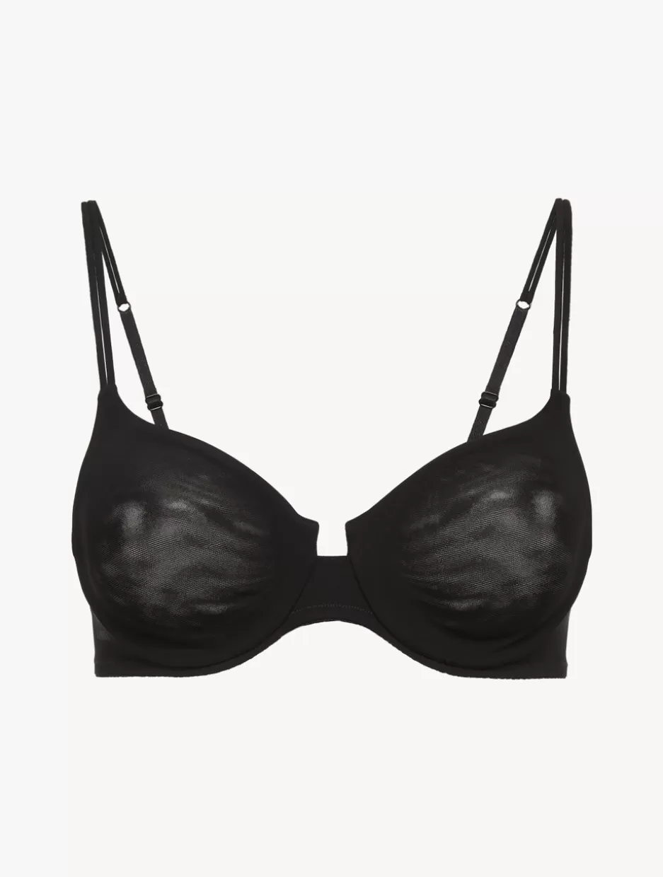 T-shirt | Underwired-La Perla Underwired Bra In Nylon Black