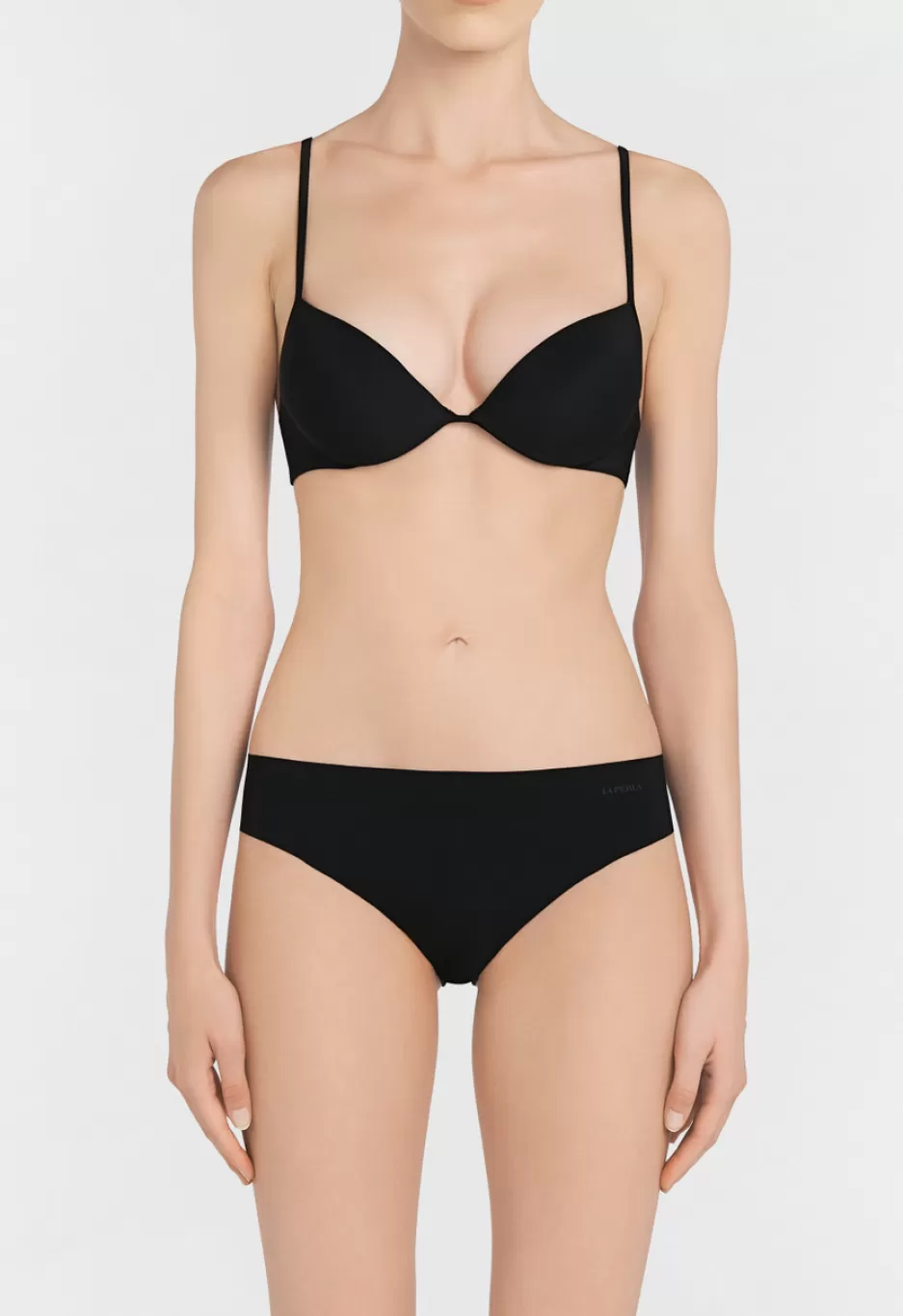 Padded | Push-Up-La Perla Underwired Padded Push-up Bra Black