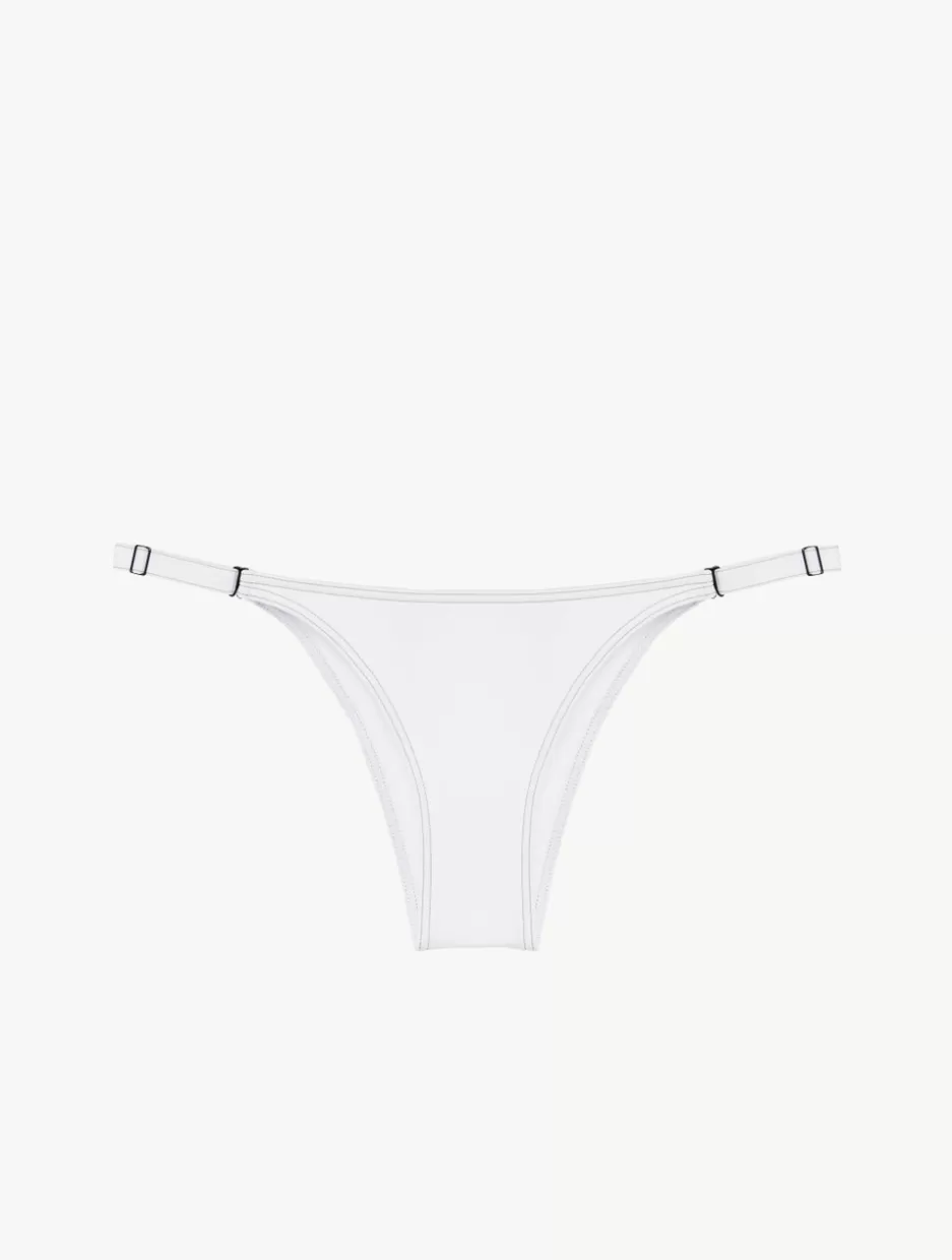 Bikinis-La Perla Brazilian Brief In White