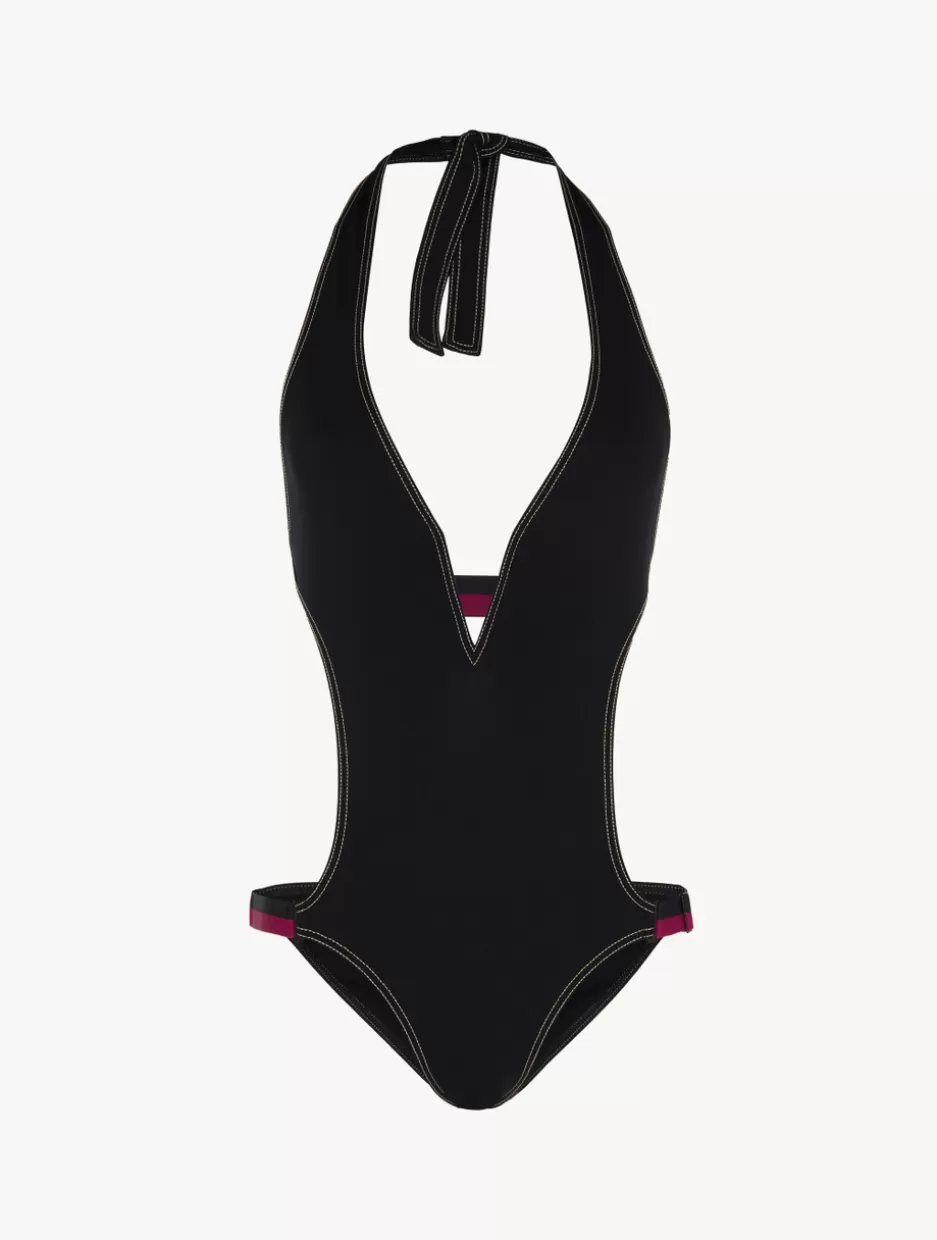 Bikinis | One-Piece Bathing Suits-La Perla Cut-out Swimsuit In Black