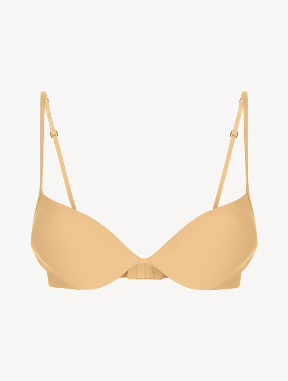 Padded | Push-Up-La Perla Hazel-coloured Underwired Padded Push-up Bra Nude