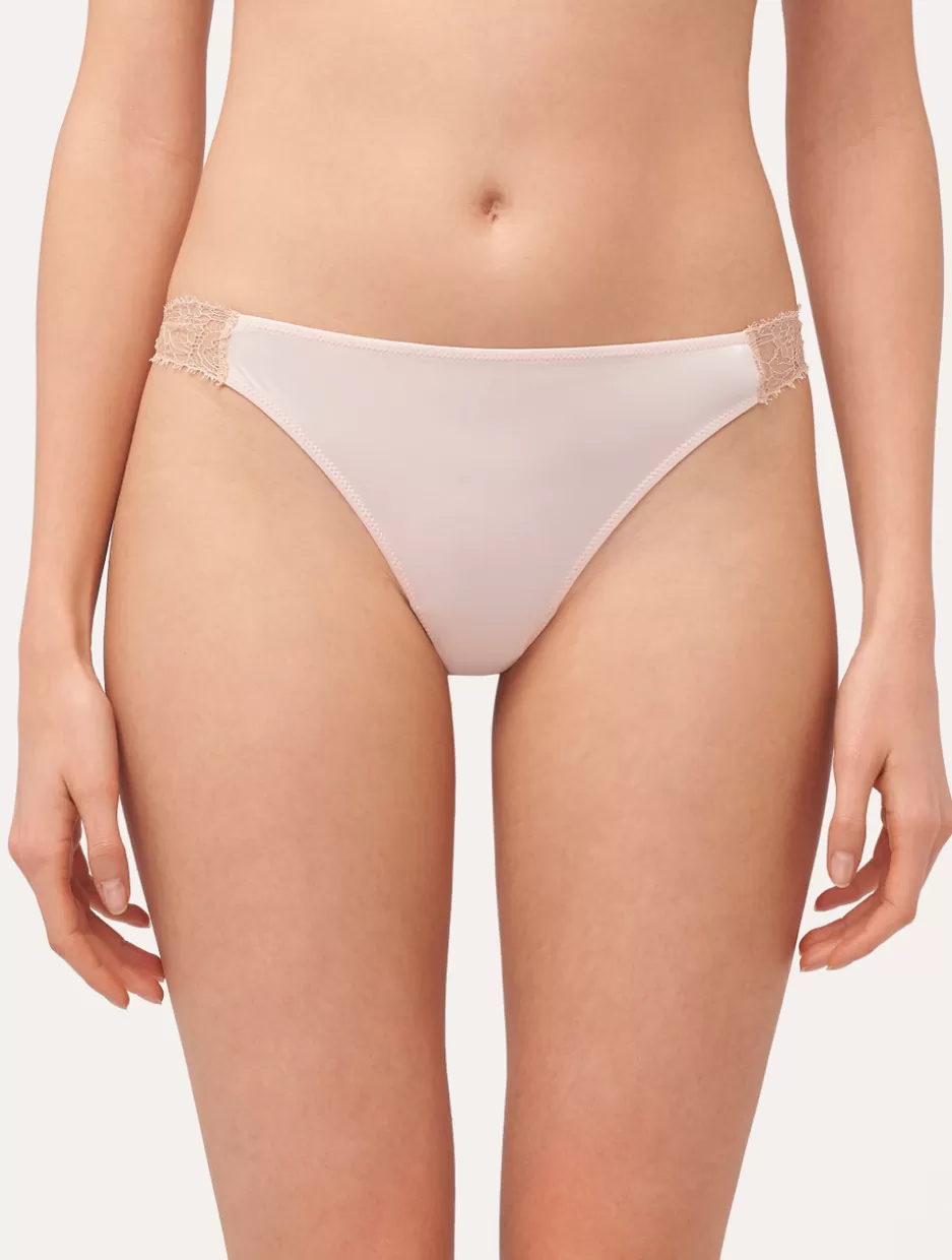 G string & Thong-La Perla Lace Thong In Pink