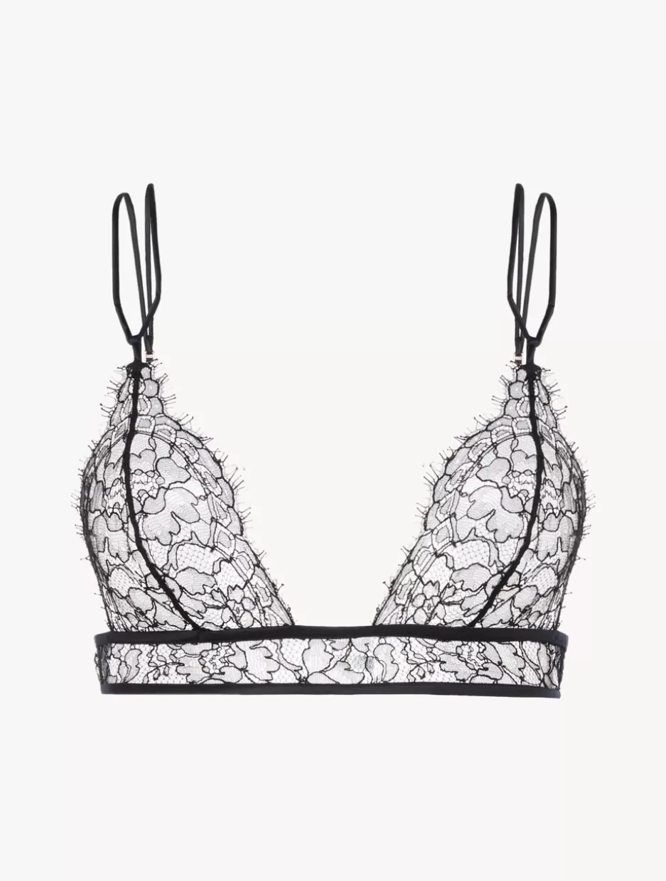 Triangle | Wireless-La Perla Lace Triangle Bra In Black