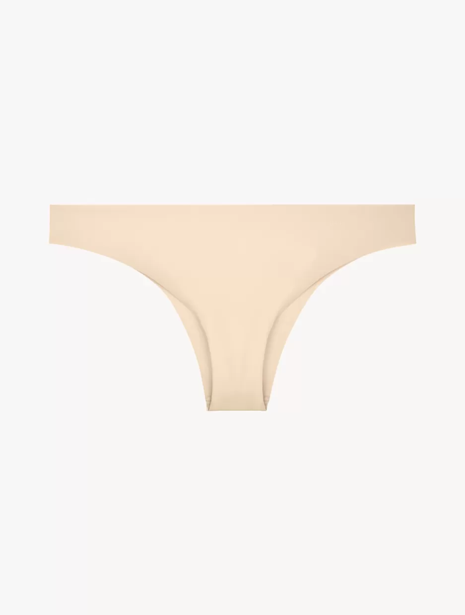 Brazilian | Shapewear-La Perla Latte-coloured Brazilian Briefs Nude