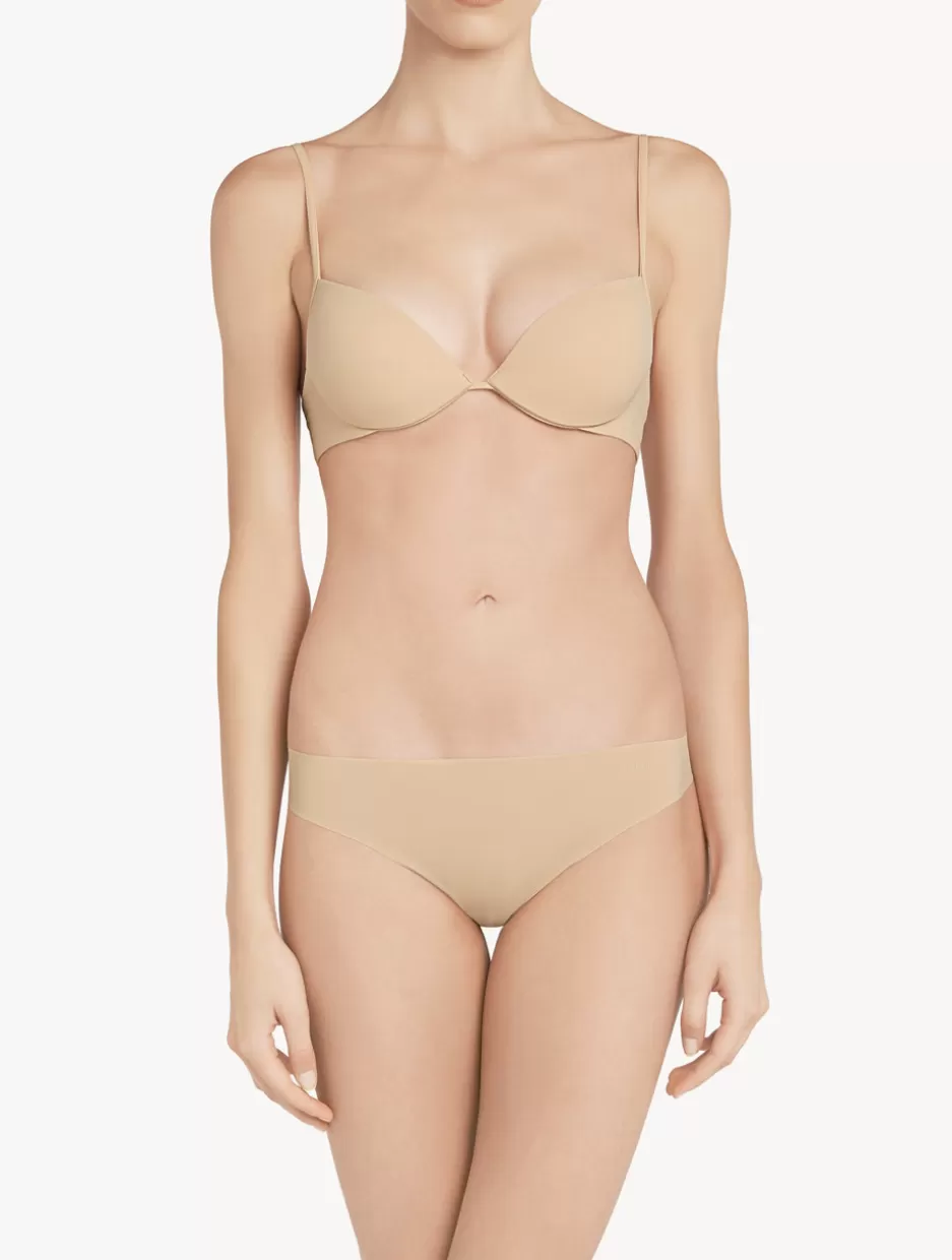 Brazilian | Shapewear-La Perla Latte-coloured Brazilian Briefs Nude