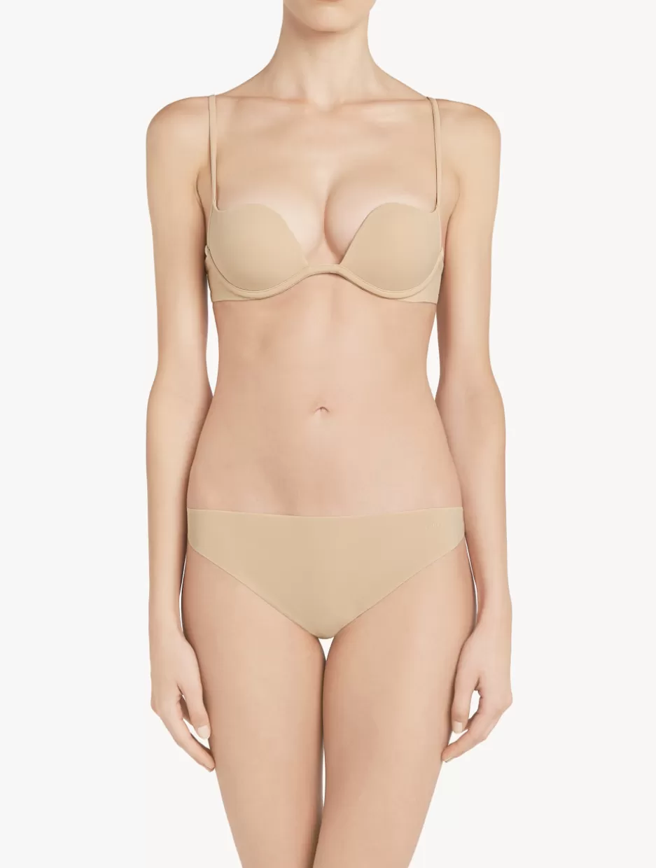 G string & Thong | Shapewear-La Perla Latte-coloured Thong Nude