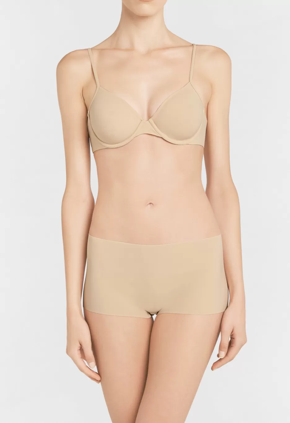 T-shirt | Underwired-La Perla Latte-coloured Underwired Non-padded Bra Nude