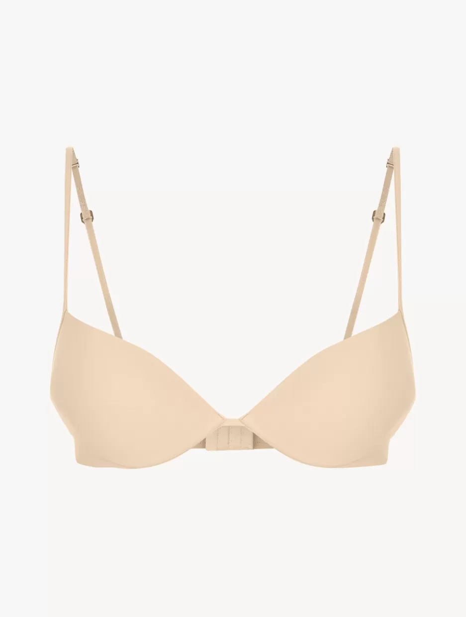 Padded | Push-Up-La Perla Latte-coloured Underwired Padded Push-up Bra Nude