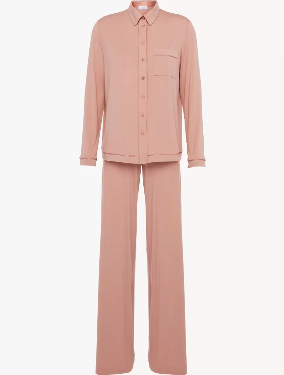 Pajamas-La Perla Pyjamas In Blush Clay Pink