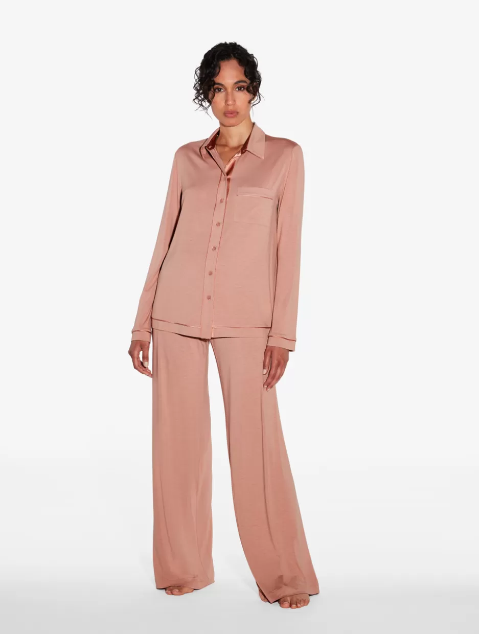 Pajamas-La Perla Pyjamas In Blush Clay Pink