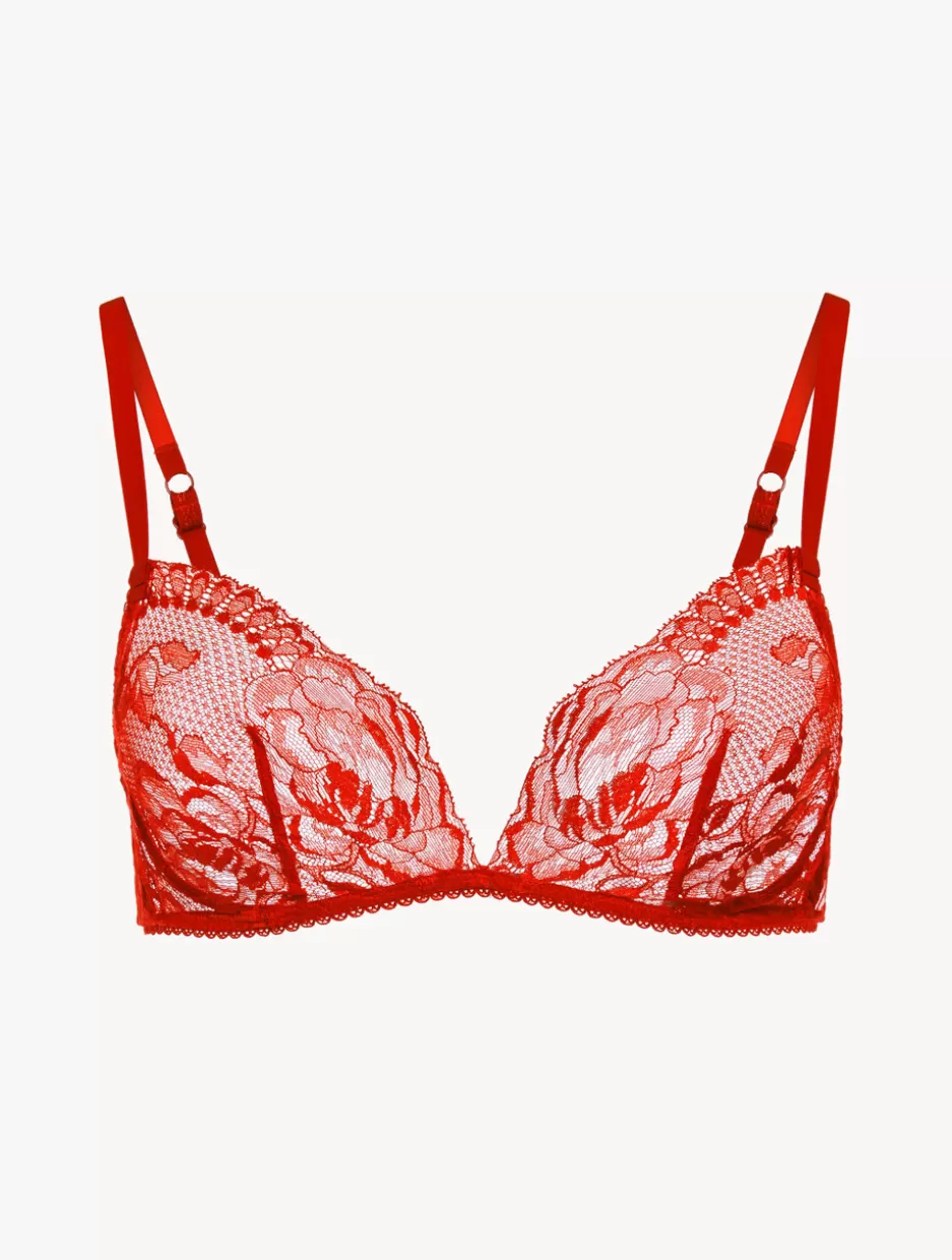 Triangle | Wireless-La Perla Lace Non-wi Bra Red