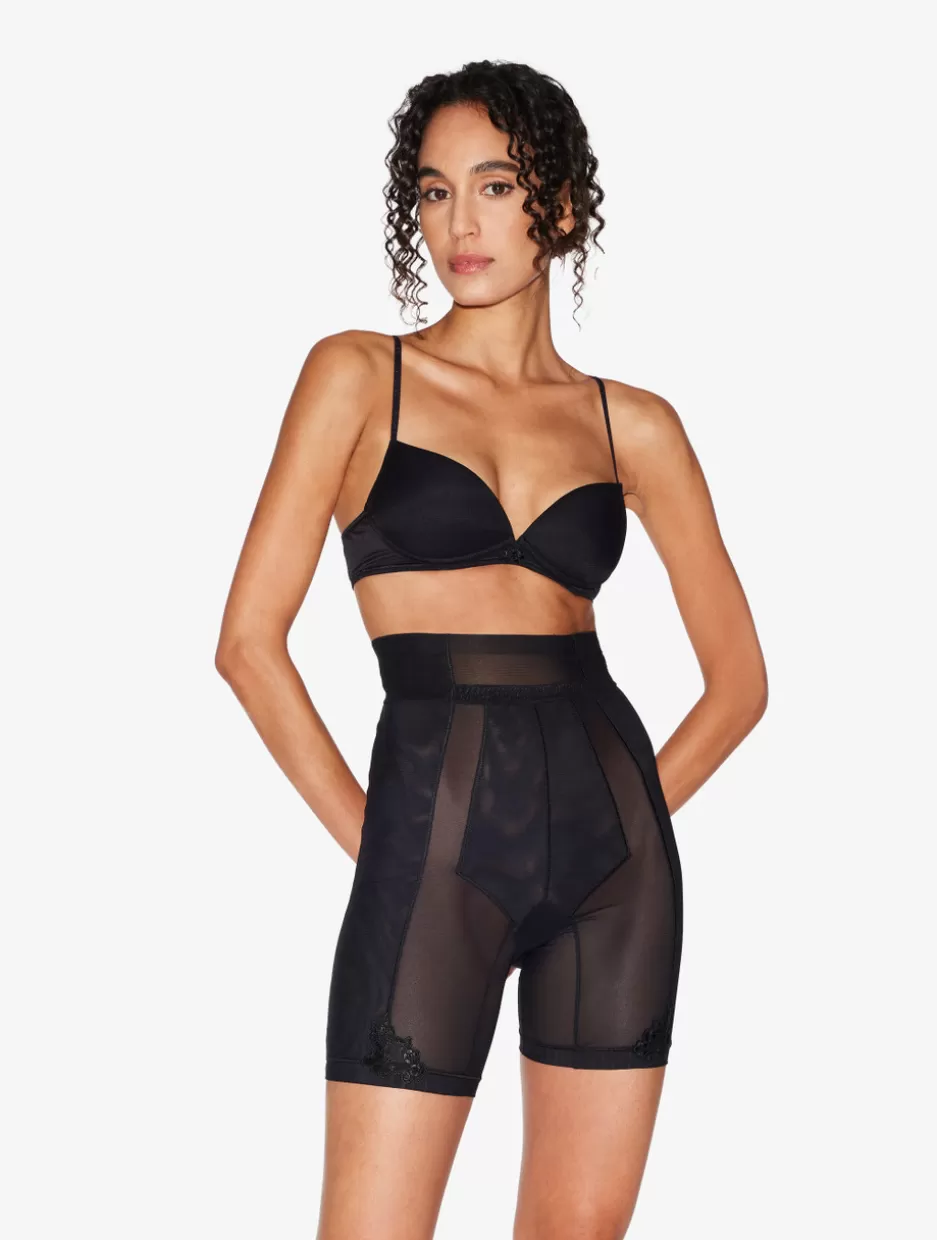 Hipster | Shapewear-La Perla Shorts In Stretch Tulle Black