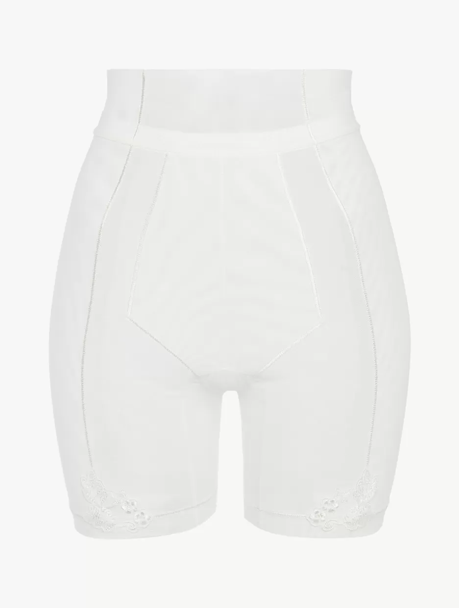 Hipster | Shapewear-La Perla Shorts In Stretch Tulle Off-White