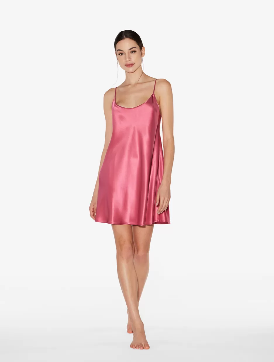 Slips & Dresses | Silk Sleepwear-La Perla Silk Slip Dress In Wild Orchid WildOrchid