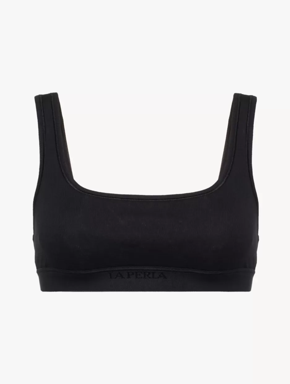 Bralette | Wireless-La Perla Soft Bralette In - Online Exclusive Black