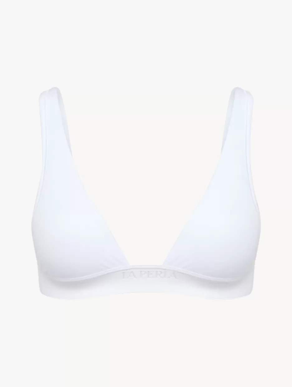 Triangle | Wireless-La Perla Soft Triangle Bra In - Online Exclusive White