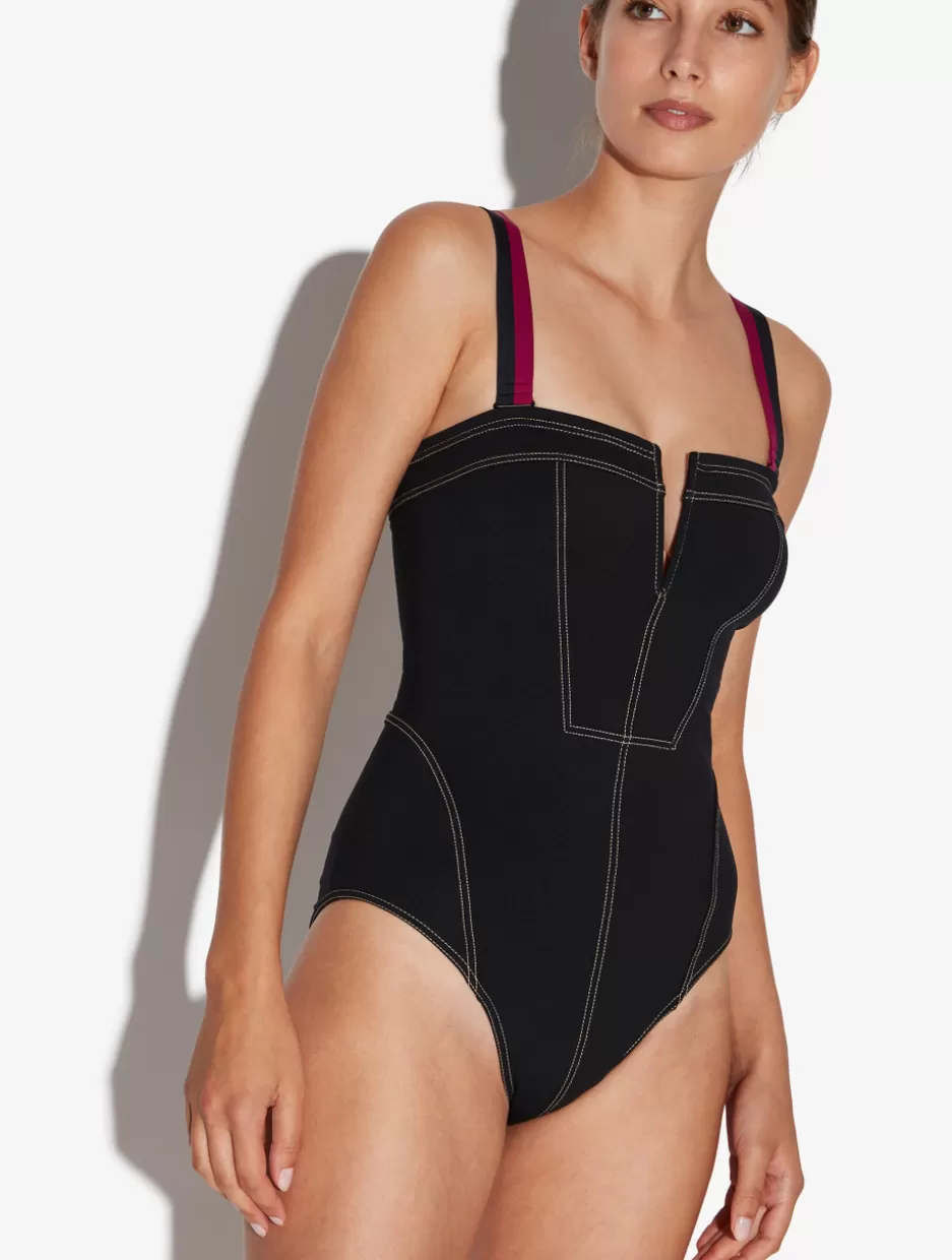 Bikinis | One-Piece Bathing Suits-La Perla Swimsuit In Black