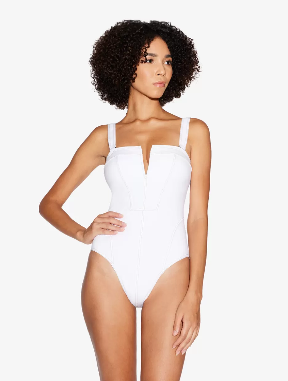 Bikinis | One-Piece Bathing Suits-La Perla Swimsuit In White