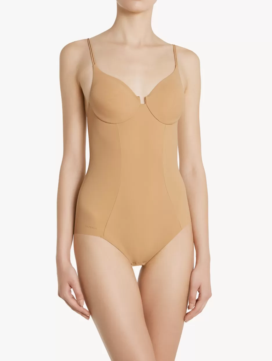 Bodysuits & Bustiers | Shapewear-La Perla Underwired Bodysuit In Nude