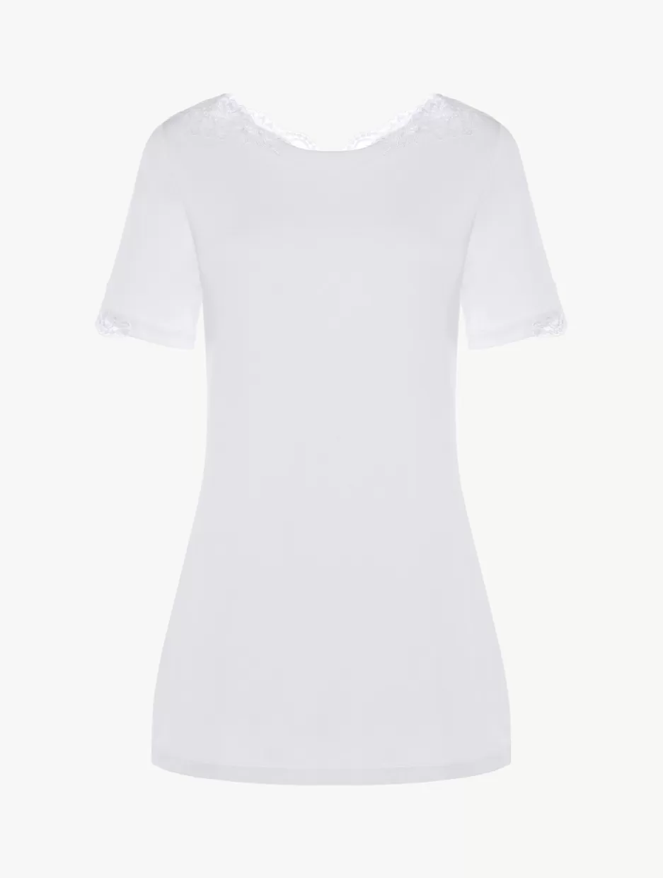 Camisoles | Pajamas-La Perla Cotton T-shirt White