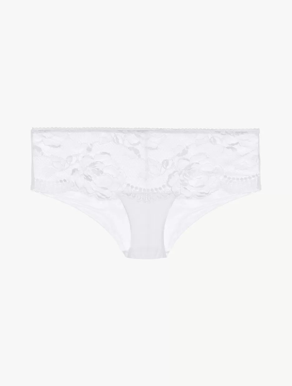 Hipster-La Perla Lace Boyshort Brief White