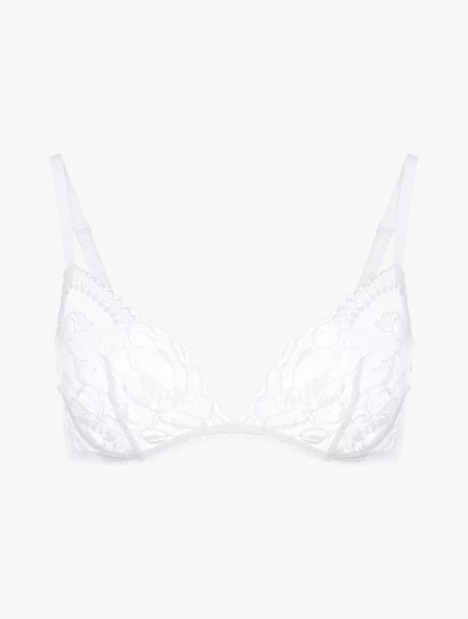 Triangle | Wireless-La Perla Lace Non-wired Bra White