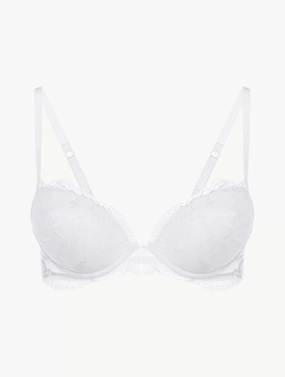 Padded | Push-Up-La Perla Lace Push-up Bra White