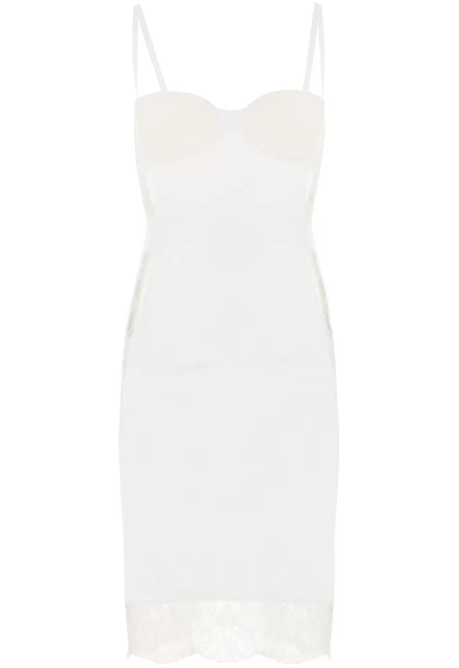 Shapewear | Slips & Dresses-La Perla Padded Underwired Dress White